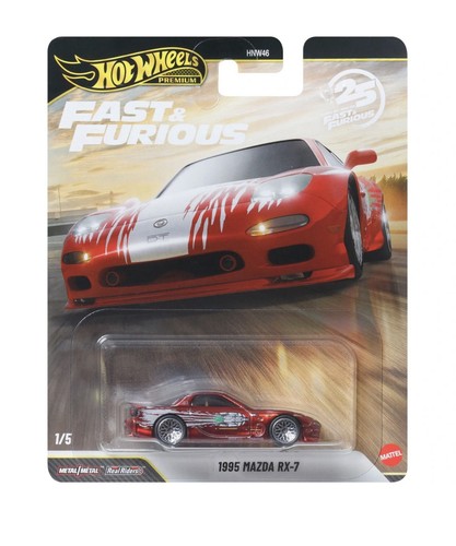Hot wheels premium mazda rx7 - wheels,