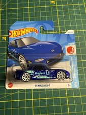 Hot Wheels 95 Mazda RX-7 Blue
