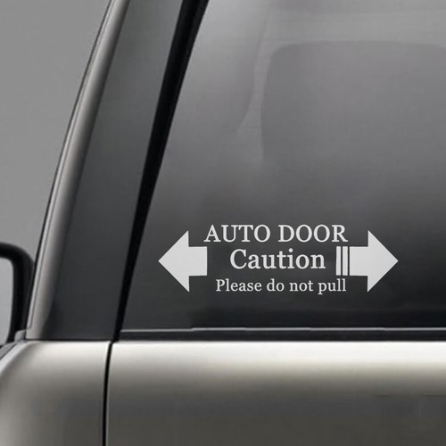 Please not pull - do, decal